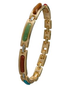 Magnet Armband mit Schmucksteinen