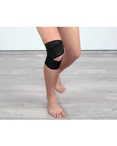 Kniebandage mit Anti-Rutschbeschichtung