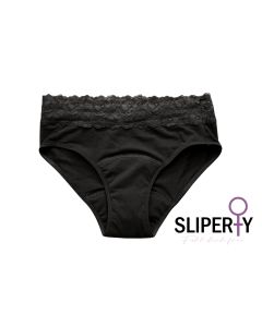 MONA | Spitzen-Slip mit integrierter Saugeinlage